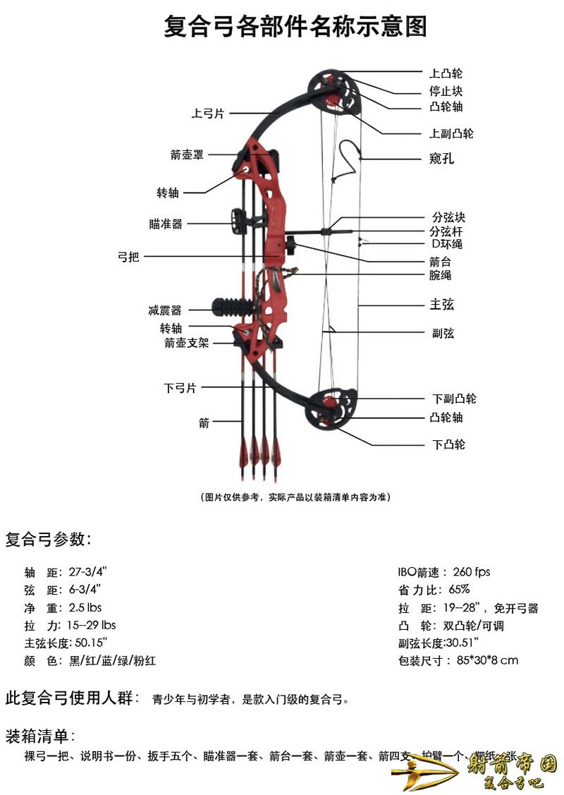 公爵儿童复合弓