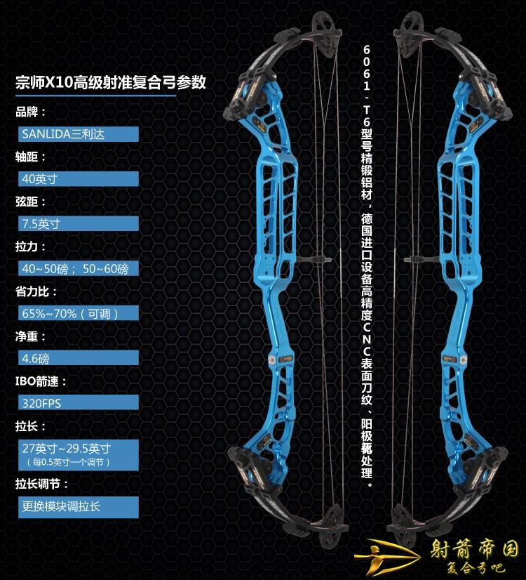 宗师X10高级射准复合弓