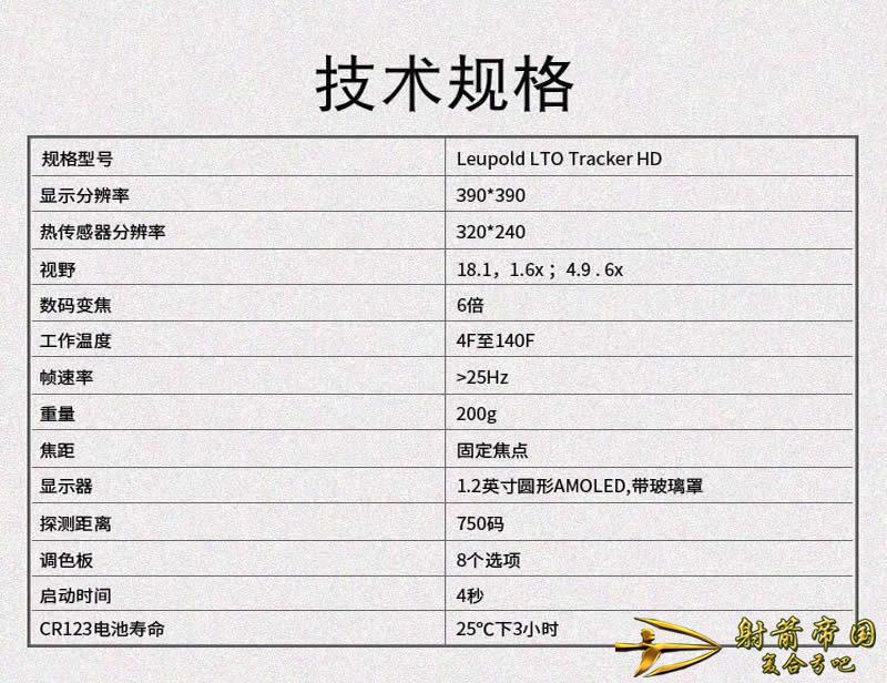 LEUPOLD LTO HD 刘坡二代HD热成像